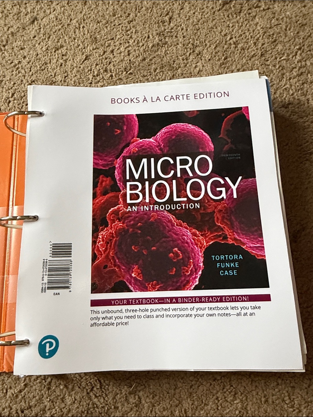 Microbiology: An Introduction — loose-leaf/binder-ready edition